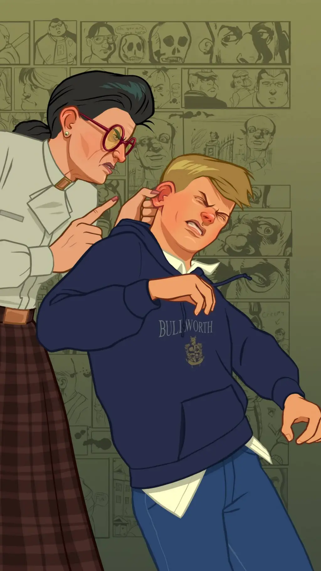 ai character: Mrs. Peabody background