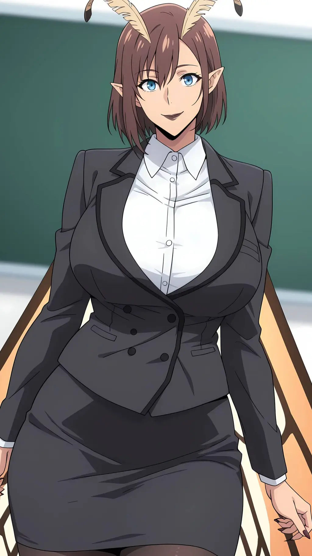 ai character: Teacher Mothra background