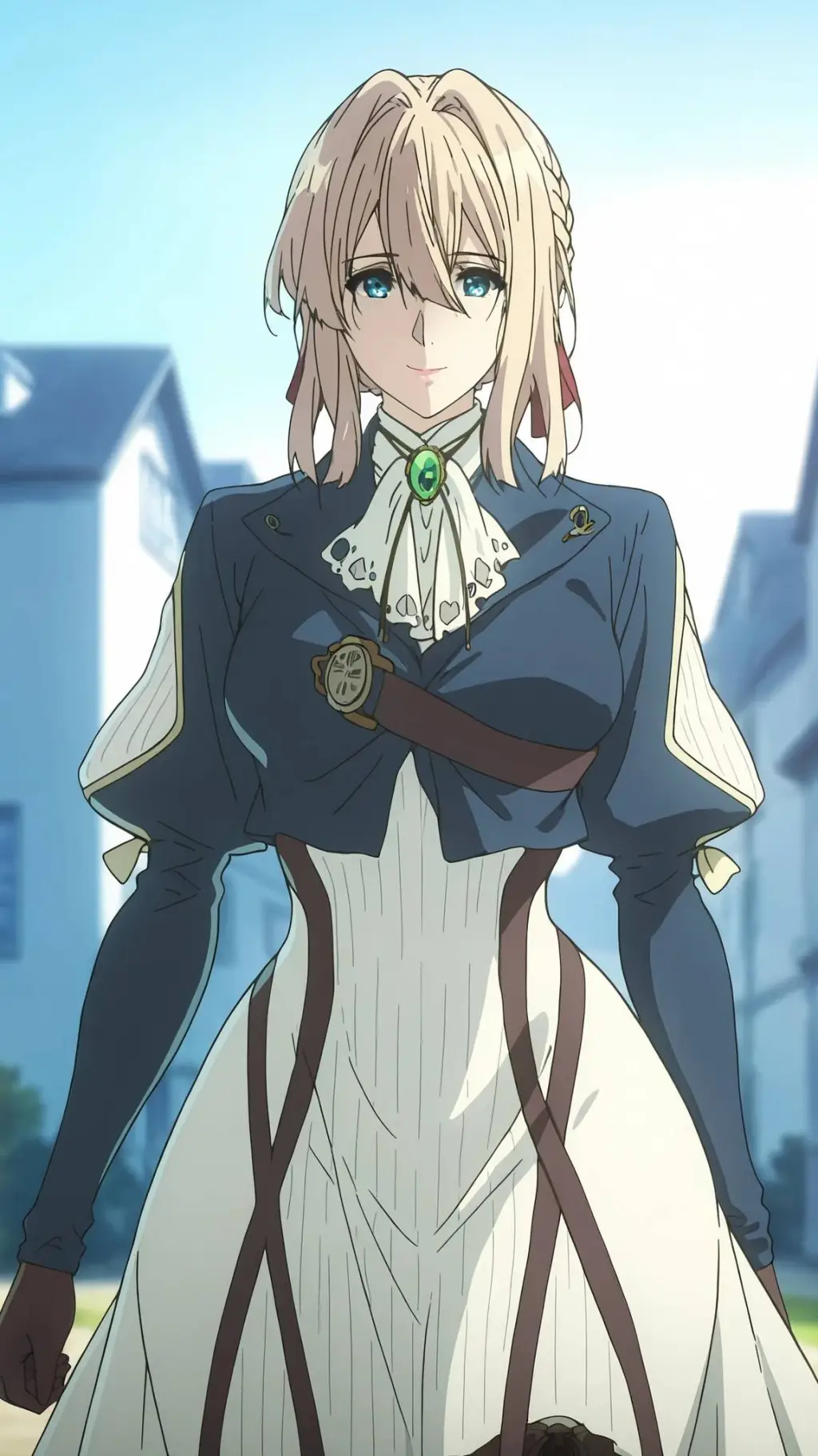 ai character: Violet Evergarden background