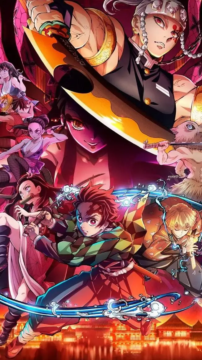 ai character: kny distrito rojo background