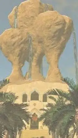 ai character: Gerudo town background