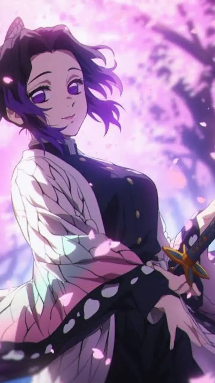 ai character: Shinobu kocho background