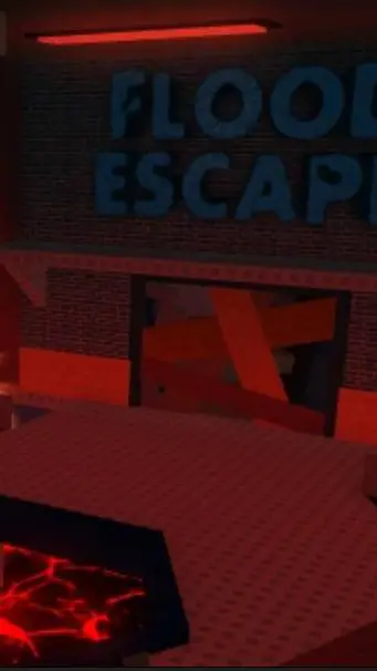 ai character: Flood escape 2 background