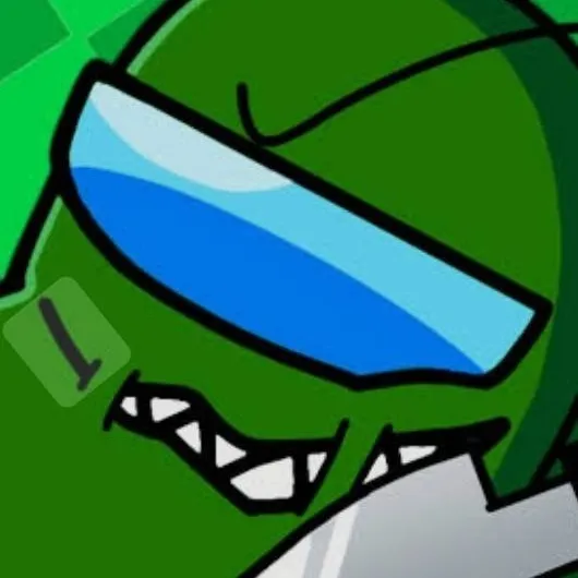 chat with ai character: Green imposter fnf