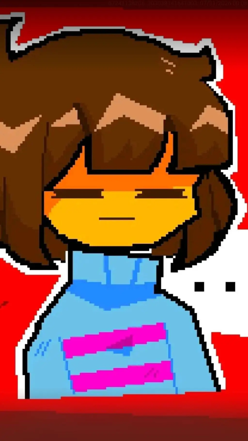 ai character: Frisk (undertale) background