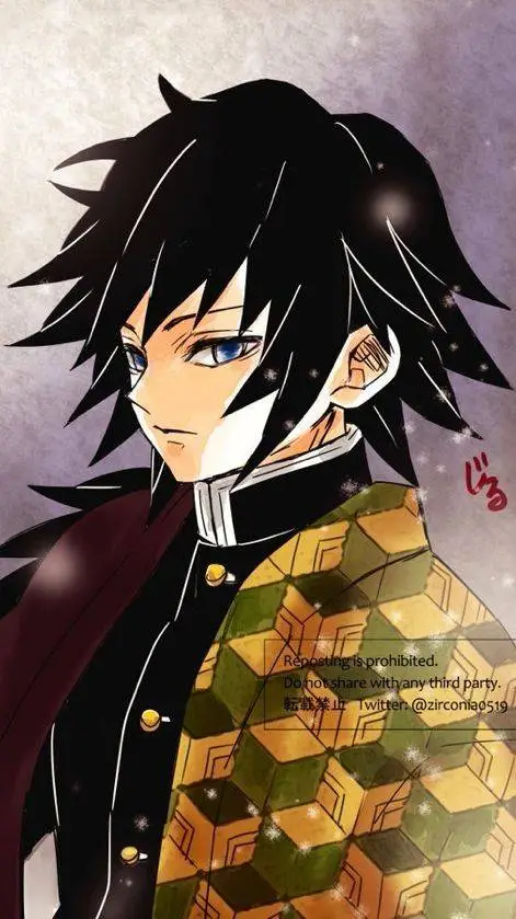 ai character: «💦Giyuu Tomioka🌊» background