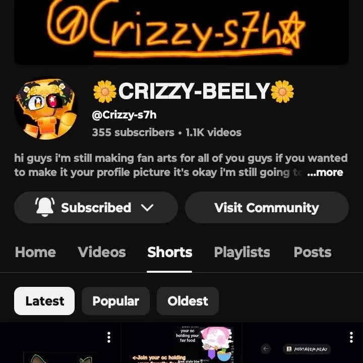 chat with ai character: Crizzy-s7h