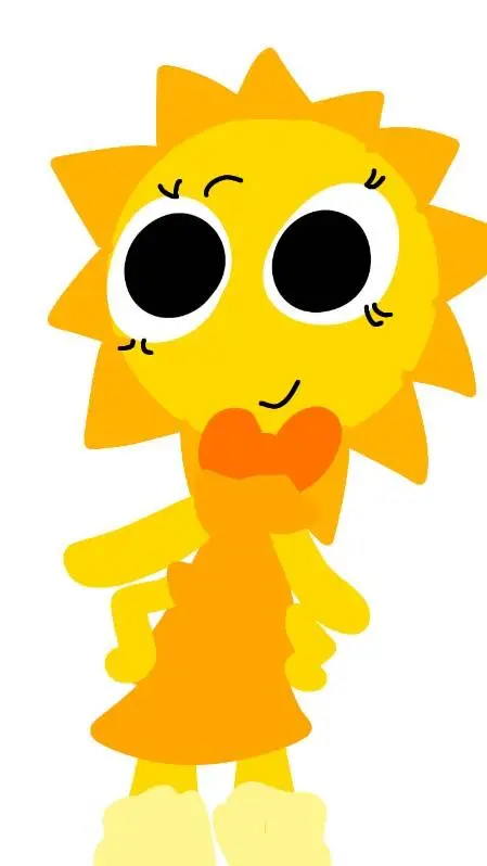 ai character: Twisted Sunny background