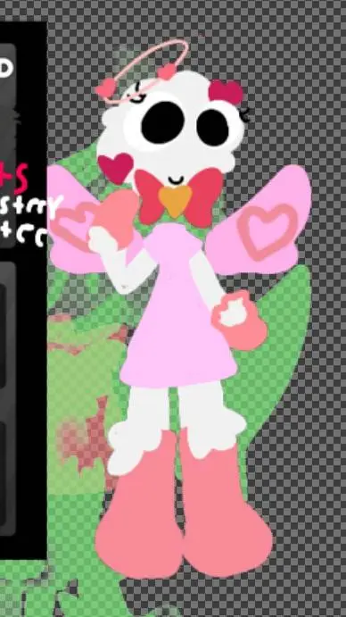 ai character: Annie the angel background