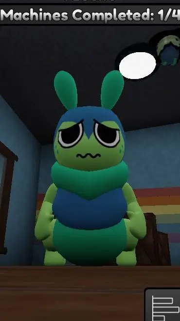 ai character: squirm bookworm background