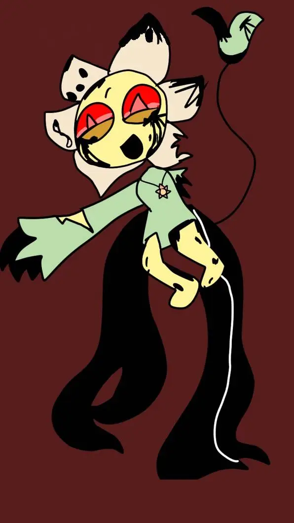 ai character: twisted daisy  background