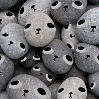 chat with ai character: pebble