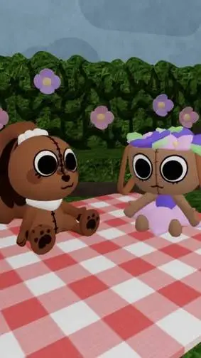 ai character: Cocoa background