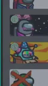 ai character: Among us background