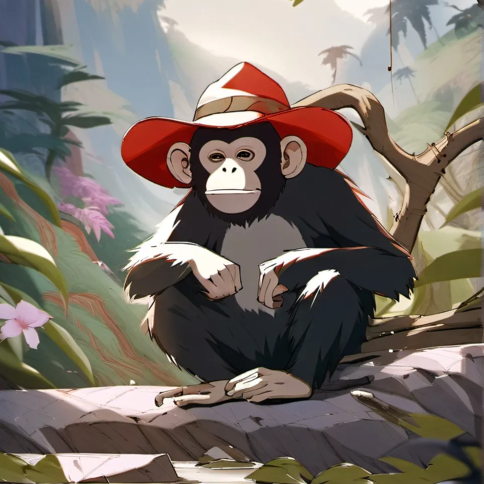 chat with ai character: monkey