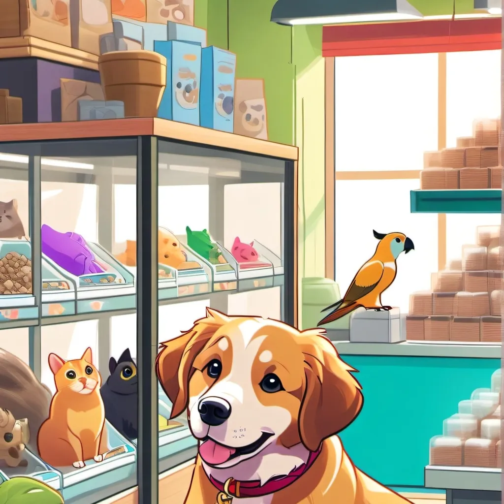 chat with ai character: Tiendas mascotas