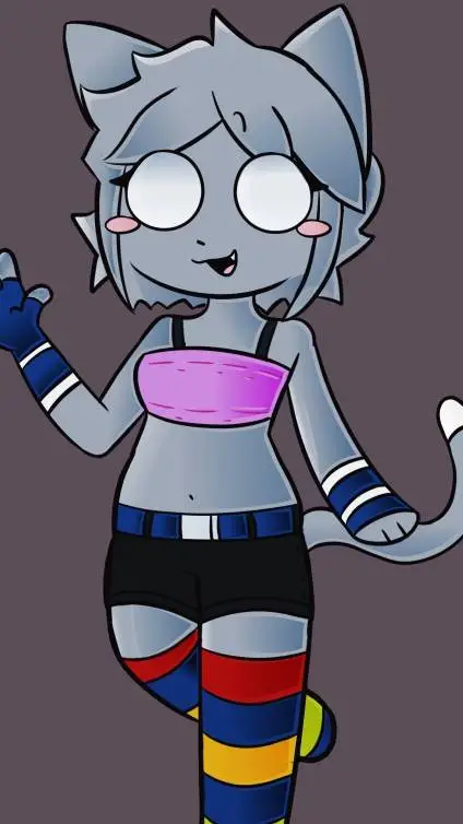 ai character: ^_^Nyan cat^_^ background