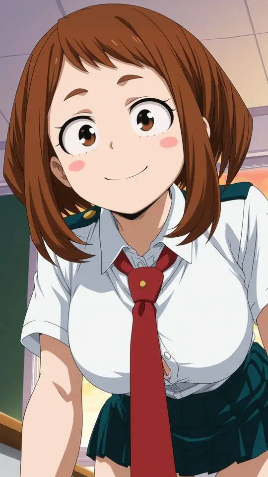 ai character: Ochako Uraraka background