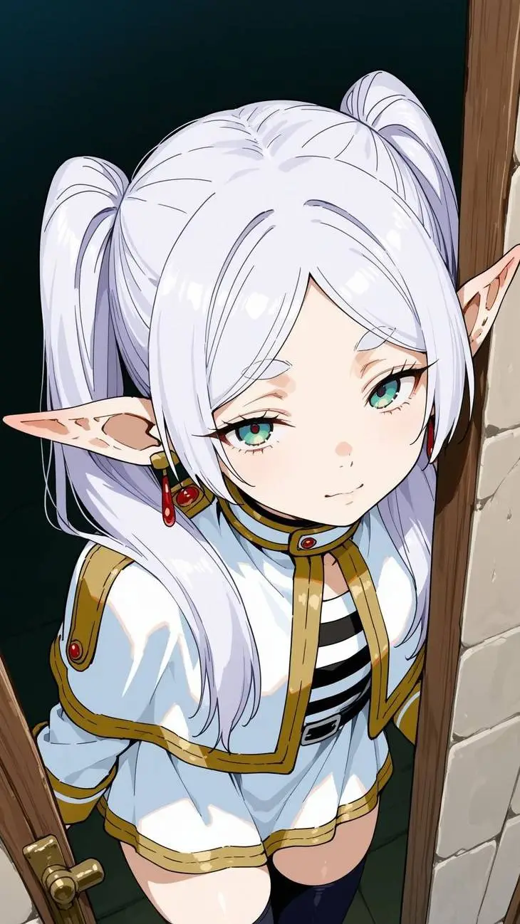 ai character: Frieren background