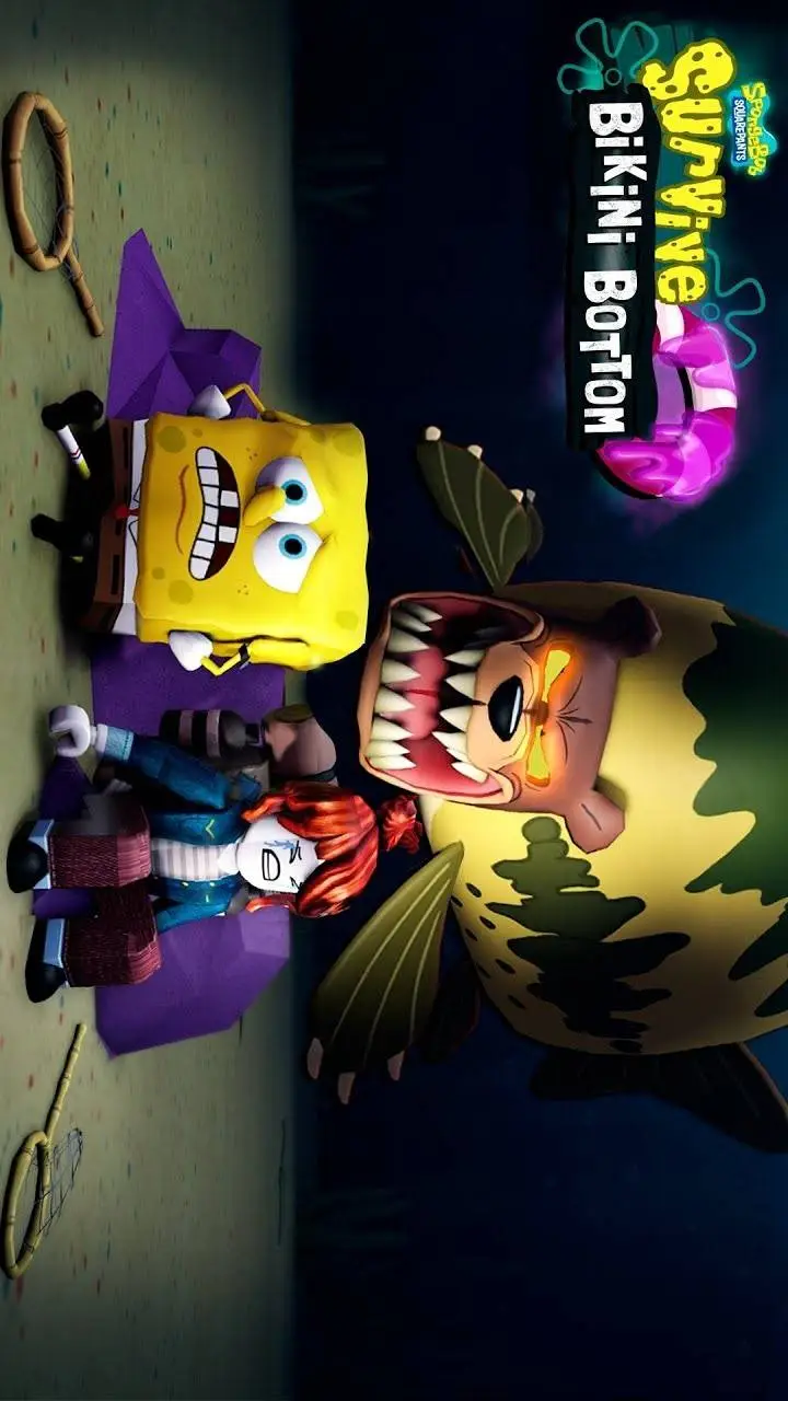 ai character: fondo de bikini :v background