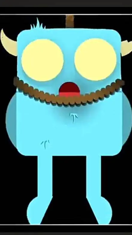 ai character: blu (tu) background