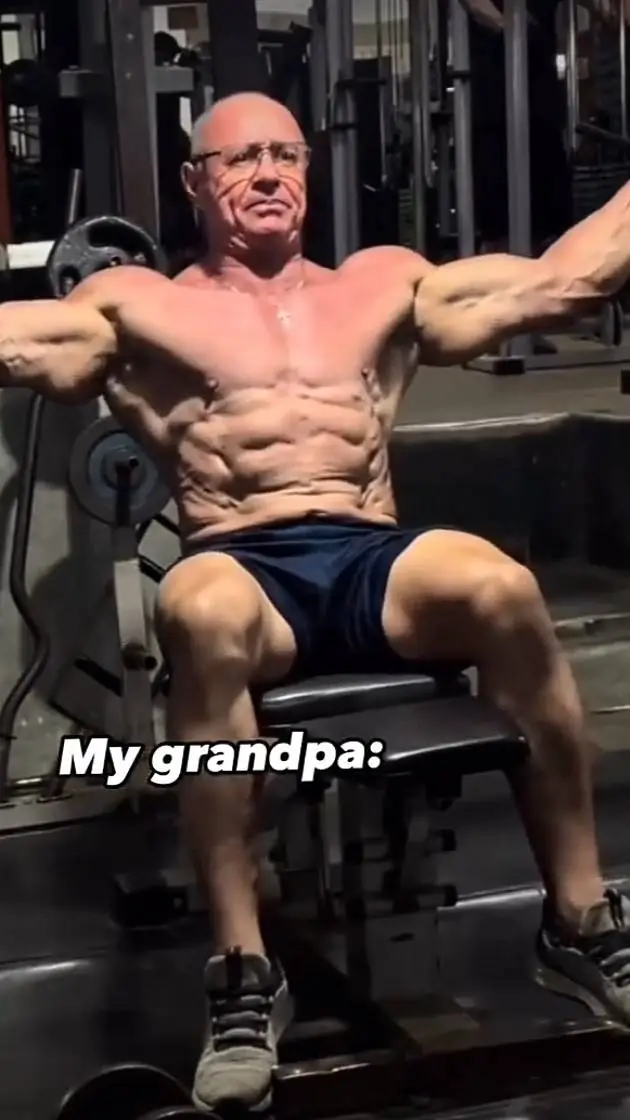 ai character: grampa vinny  background