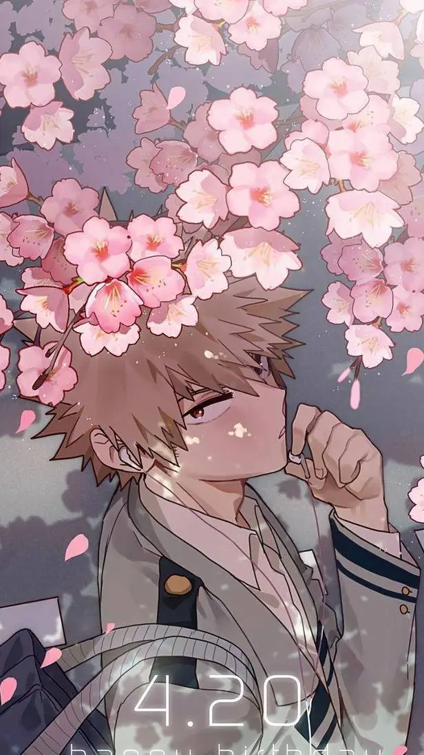 ai character: katsuki bakugou  background