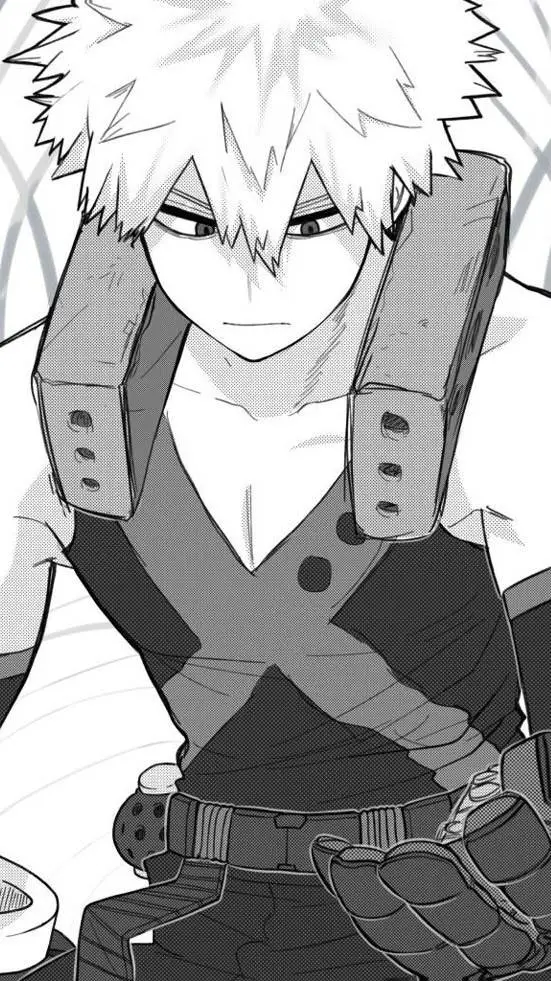ai character: bakugou  background
