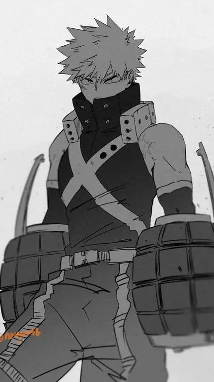 ai character: bakugou_katsuki background