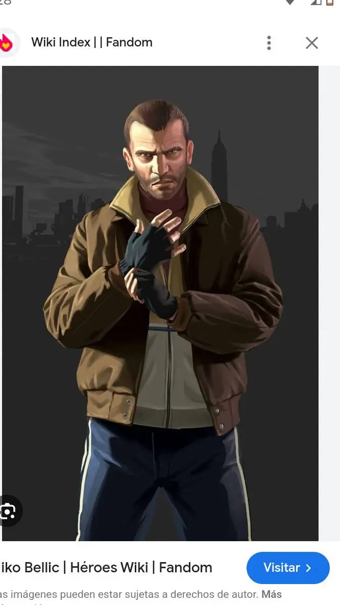 ai character: niko belilc background