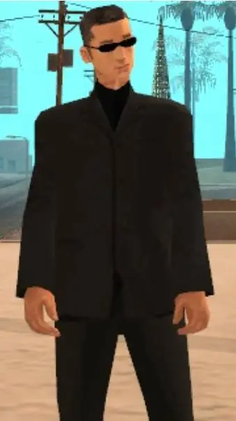 ai character: triadas líder w. background