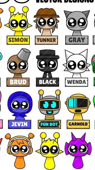 ai character: evil sprunkies background