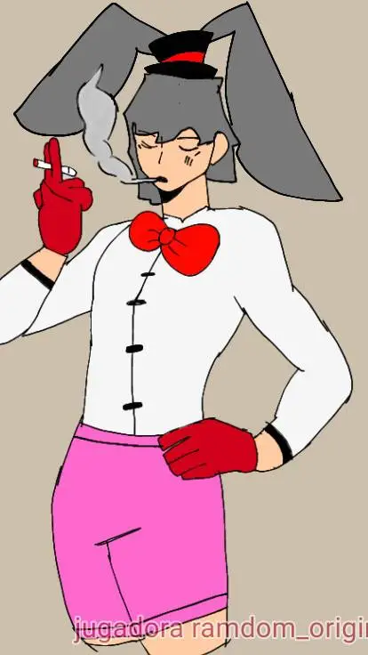 ai character: Frankie humano  background