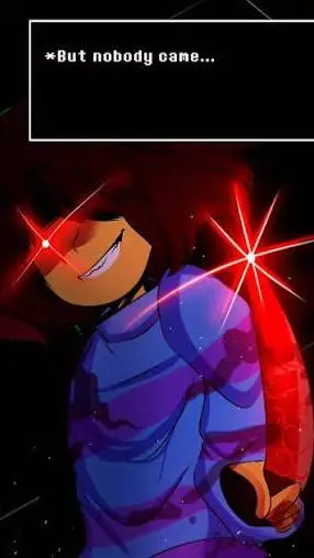ai character: Frisk LV20 background