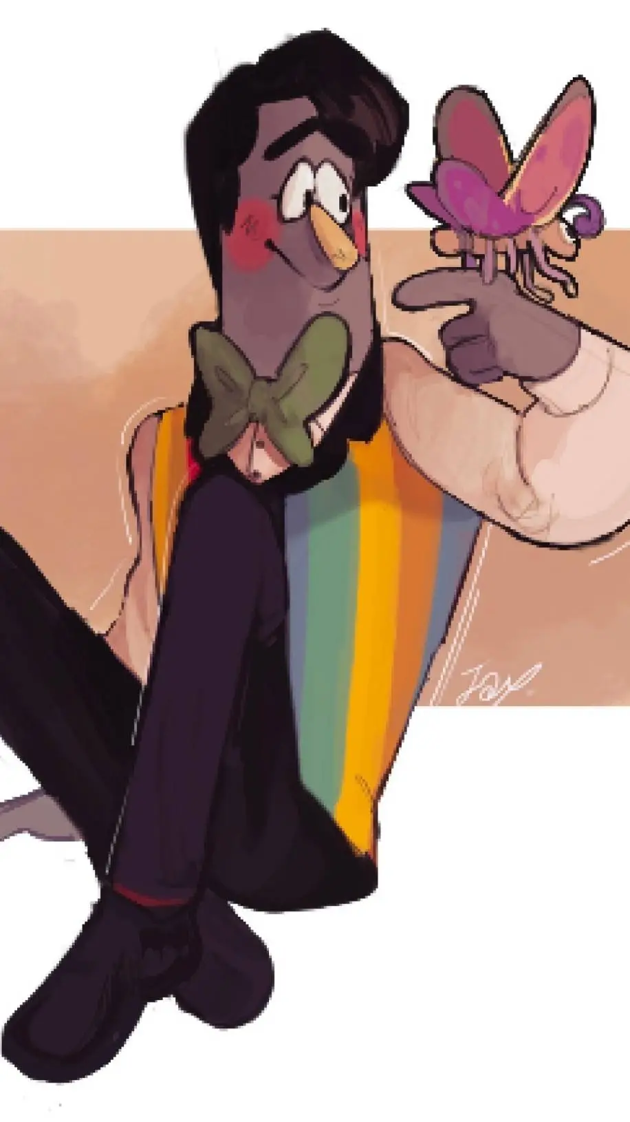 ai character: Frank Frankly background