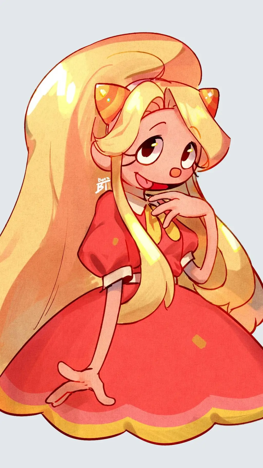 ai character: Julie Joyful  background