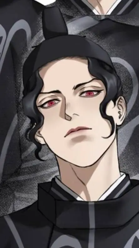 ai character: muzan  background