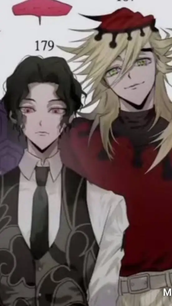 ai character: muzan × douma background