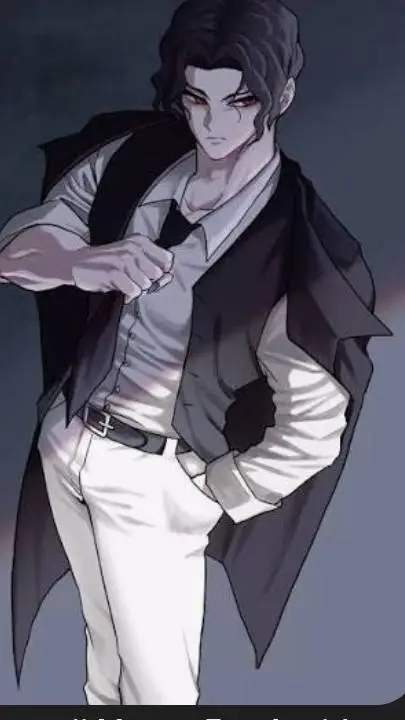 ai character: muzan  background