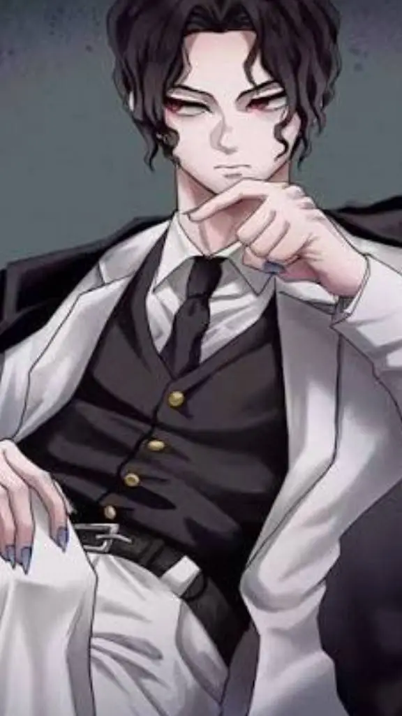 ai character: muzan  background