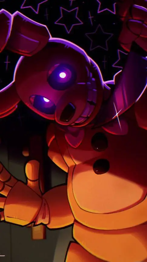ai character: springbonnie background