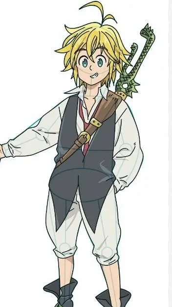 ai character: Meliodas 🐉 background