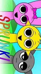ai character: sprunki loves you background