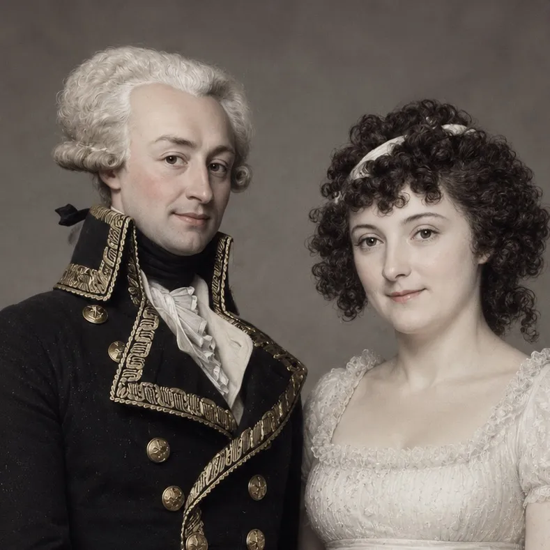 chat with ai character: Lafayette an Peggy