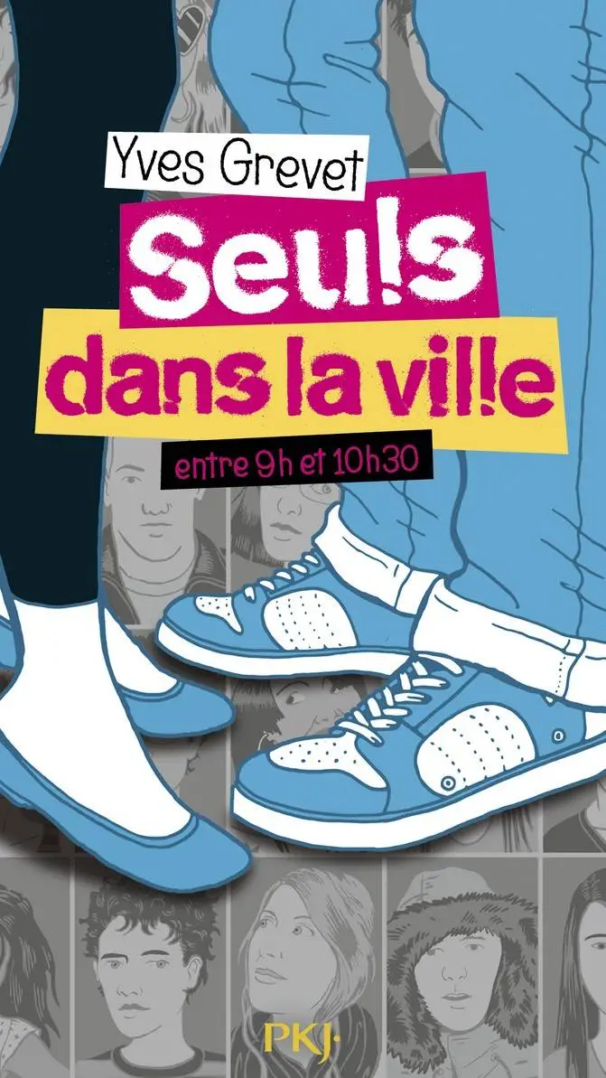 ai character: Seul dans la ville background