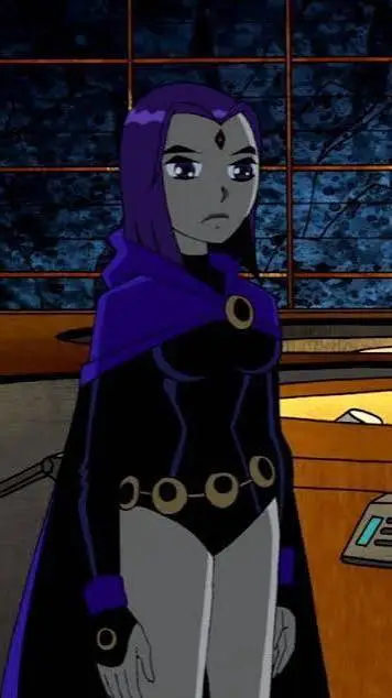 ai character: Raven Teen Titans background