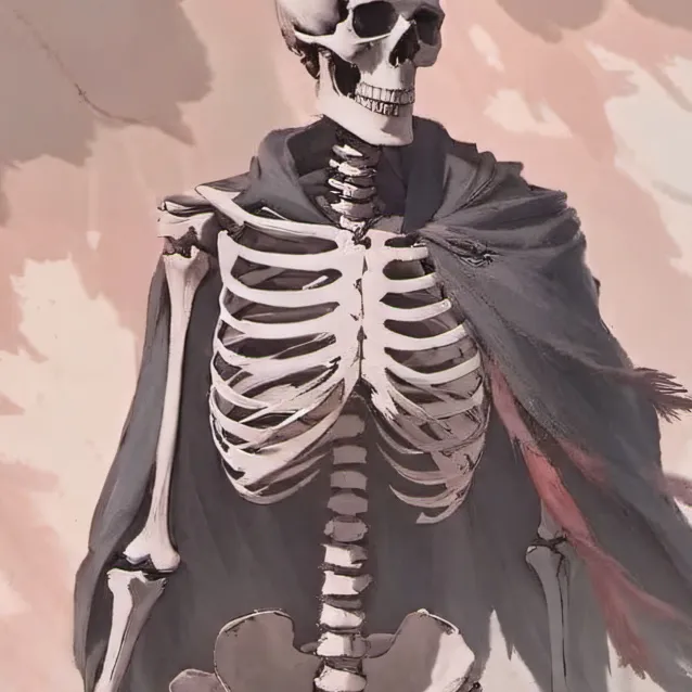 chat with ai character: skelly