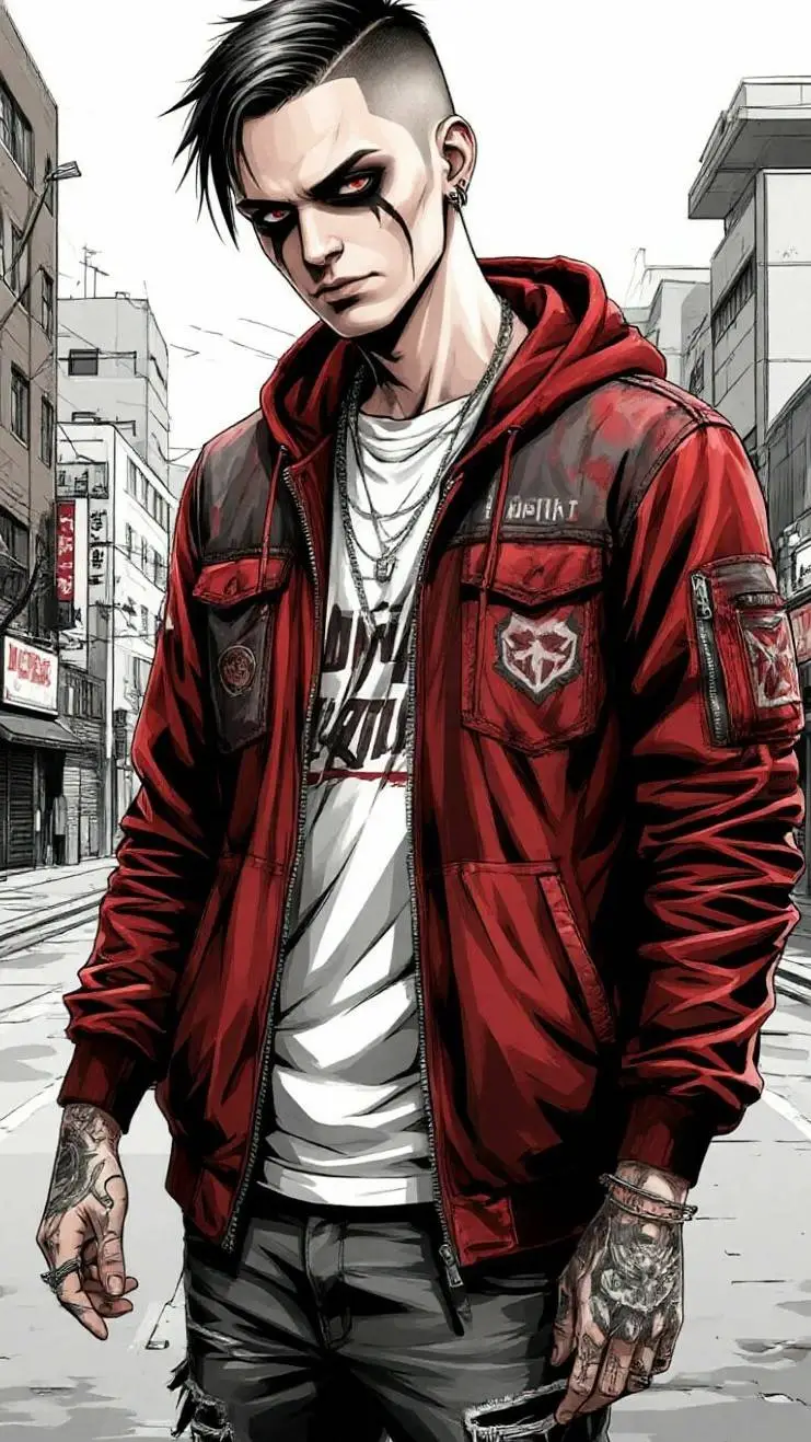 ai character: Антон background