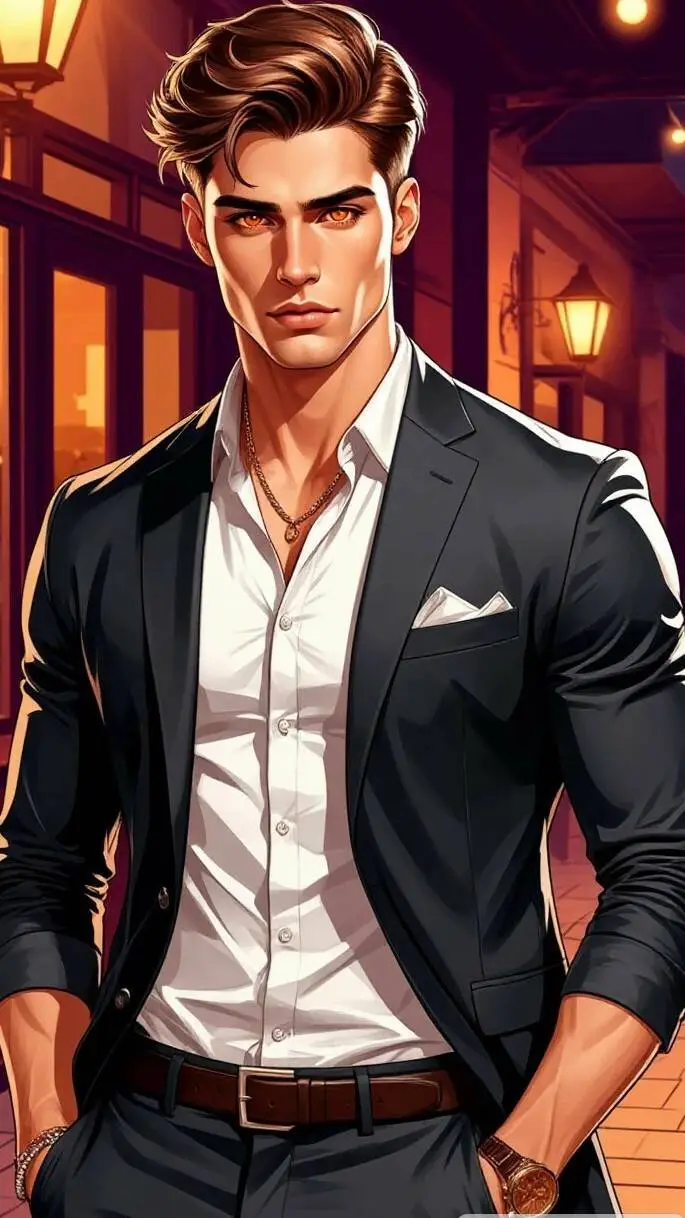 ai character: Олег background