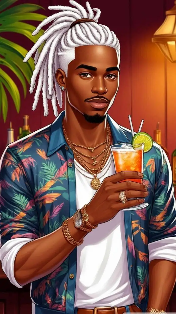 ai character: Марс background